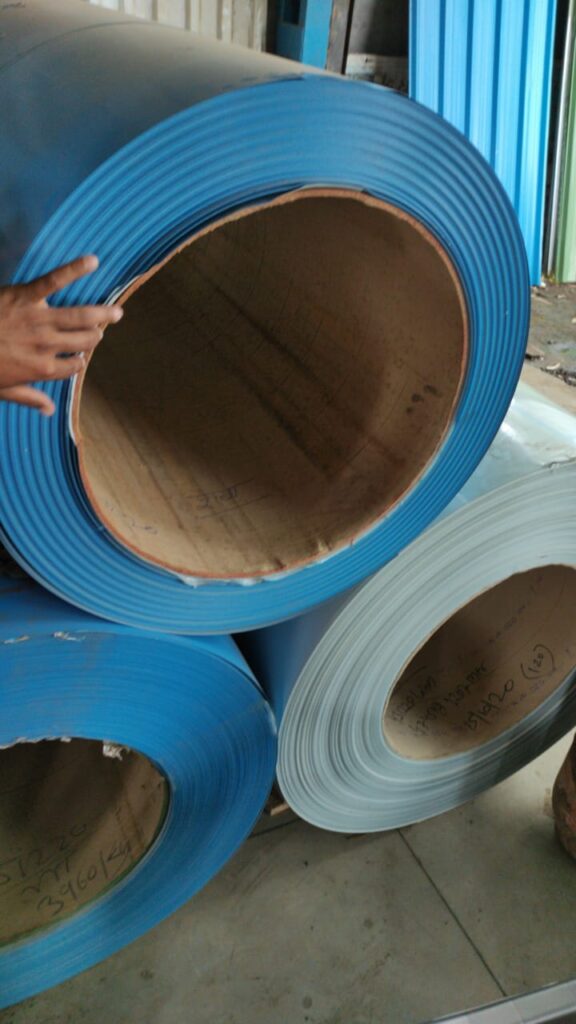 Galvanized steel vs painted steel coils