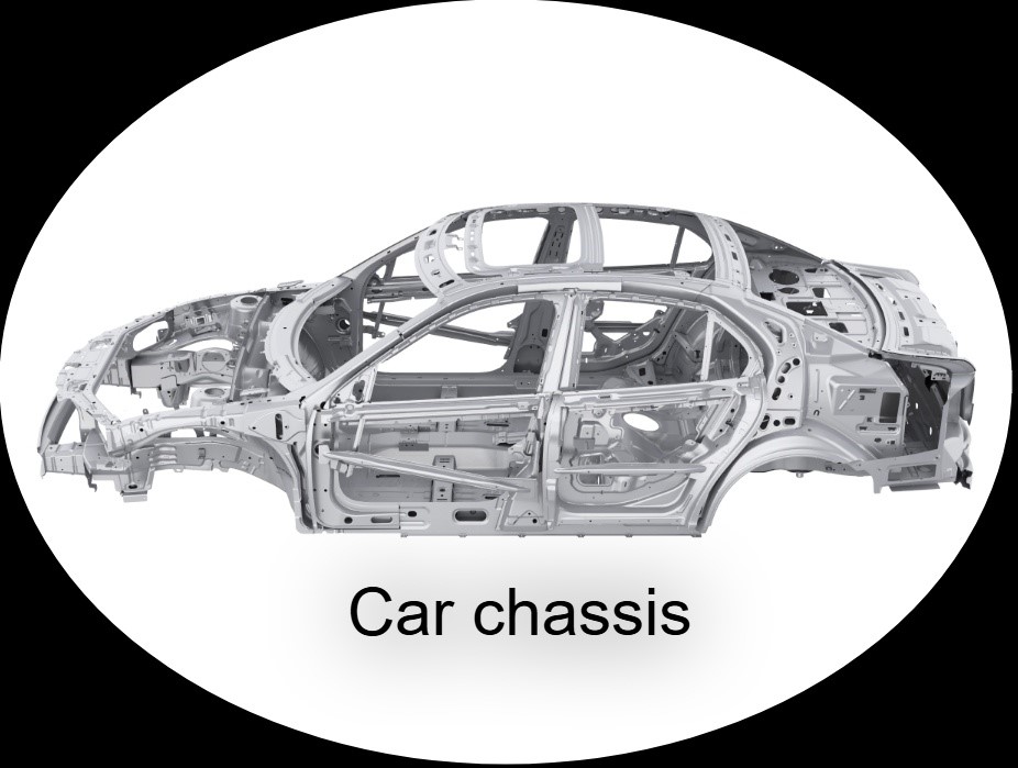 HR Steel car chassis